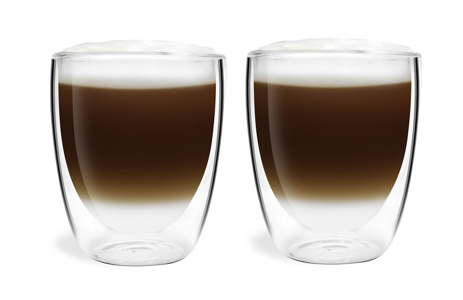 Vialli Design stiklinė dvigubo stiklo sienelėmis Amo, 320 ml, 2 vnt. цена и информация | Taurės, puodeliai, ąsočiai | pigu.lt