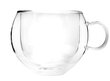 Vialli Design puodelis dvigubo stiklo sienelėmis Amo, 220 ml kaina ir informacija | Taurės, puodeliai, ąsočiai | pigu.lt