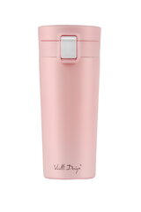 Термо-кружка Vialli Design Fuori, 400 мл, розовая цена и информация | Термосы, термокружки | pigu.lt