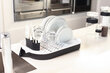 Vialli Design indų džiovykla Livio, balta/juoda kaina ir informacija | Virtuvės įrankiai | pigu.lt
