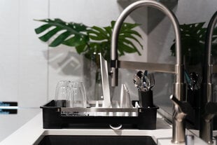 Vialli Design indų džiovykla Soho, juoda kaina ir informacija | Virtuvės įrankiai | pigu.lt