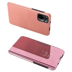 Чехол Hurtel Clear View для Xiaomi Poco M4 Pro 5G, розовый цена и информация | Чехлы для телефонов | pigu.lt