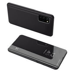 Чехол Hurtel Clear View для Samsung Galaxy A52s 5G / A52 5G / A52 4G, чёрный цена и информация | Чехлы для телефонов | pigu.lt