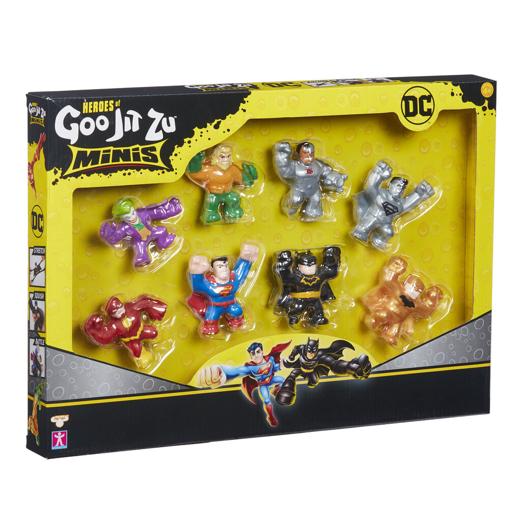 Minifigūrėlių rinkinys Heroes Of Goo Jit Zu DC, 8 vnt. kaina ir informacija | Žaislai berniukams | pigu.lt