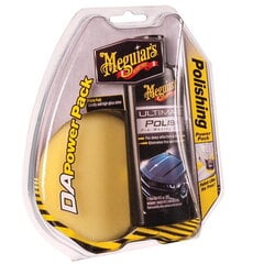 Набор для полировки Meguiars G3502INT D/A - полировочный диск 4'' + Ultimate  Polish Pre Wax (118 мл) (США) цена и информация | Автохимия | pigu.lt