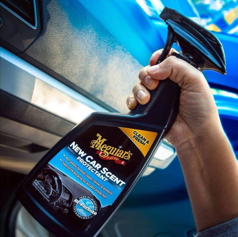 Automobilio valiklis Meguiar's New Car Scent Protectant G4216, 473 ml kaina ir informacija | Autochemija | pigu.lt