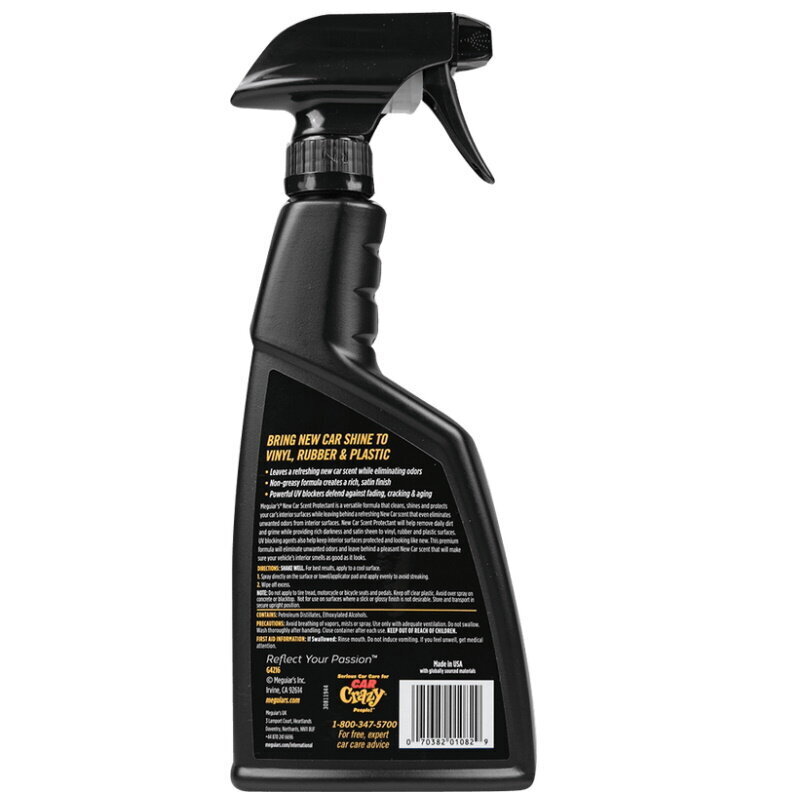 Automobilio valiklis Meguiar's New Car Scent Protectant G4216, 473 ml kaina ir informacija | Autochemija | pigu.lt