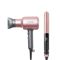 Hair dryer and straightener Kipozi QL-5917+ KP-6608 цена и информация | Приборы для укладки и выпрямления волос | pigu.lt