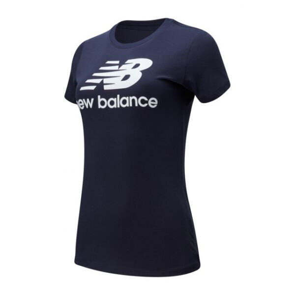 Marškinėliai moterims New Balance WT91546 S2019803, mėlyni kaina ir informacija | Sportinė apranga moterims | pigu.lt