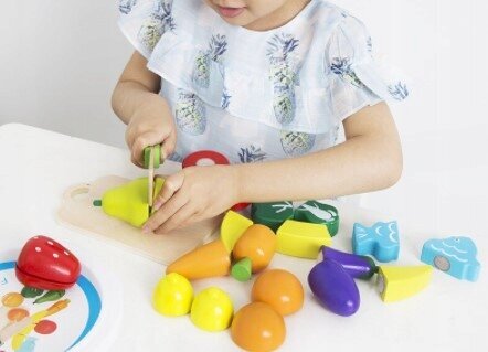 Medinių žaislų rinkinys vaikams kaina ir informacija | Žaislai mergaitėms | pigu.lt