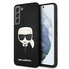 Original KARL LAGERFELD Saffiano Ikonik  чехол для Samsung Galaxy S22 Plus, черный цена и информация | Чехлы для телефонов | pigu.lt