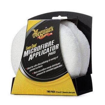 Mikropluošto kempinėlė Meguiar's Even-Coat Applicator Pad X3080EU, 2 vnt. kaina ir informacija | Valymo šluostės, servetėlės | pigu.lt