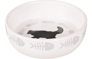 Flamingo керамическая миска для кошек ø 13,5 см - 375 мл цена и информация | Миски, ящики для корма | pigu.lt