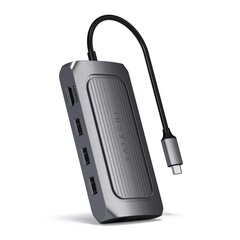 USB4 Multiport Adapter, gray - USB hub kaina ir informacija | Adapteriai, USB šakotuvai | pigu.lt