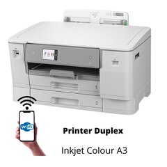 Brother HL-J6010DW MFP A3 Wi-Fi duplex inkjet colour Printer kaina ir informacija | Spausdintuvai | pigu.lt