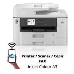 Brother MFC-J5740DW MFP Wi-Fi A3 Printer / Scanner / Copier / Fax inkjet colour kaina ir informacija | Spausdintuvai | pigu.lt