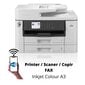 Brother MFC-J5740DW MFP Wi-Fi A3 Printer / Scanner / Copier / Fax inkjet colour цена и информация | Spausdintuvai | pigu.lt