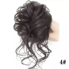 Пучок - резинка для волос #4 темно коричневый цена и информация | Аксессуары для волос | pigu.lt