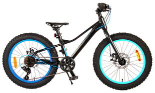Детский велосипед Volare Gradient Black/Blue/Aqua – 6 speed – Prime Collection  (Размер колеса: 20 дюймов) цена и информация | Велосипеды | pigu.lt