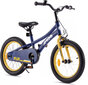 Vaikiškas dviratis Amigo Flip, 18”, mėlynas/geltonas kaina ir informacija | Dviračiai | pigu.lt