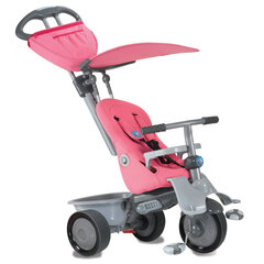 Daugiafunkcinis stumiamas triratukas smarTrike Recliner Junior, rožinė цена и информация | Трехколесные велосипеды | pigu.lt