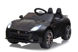 Vaikiškas elektrinis automobilis Janara ride-on Jaguar F-Type, juodas kaina ir informacija | Elektromobiliai vaikams | pigu.lt