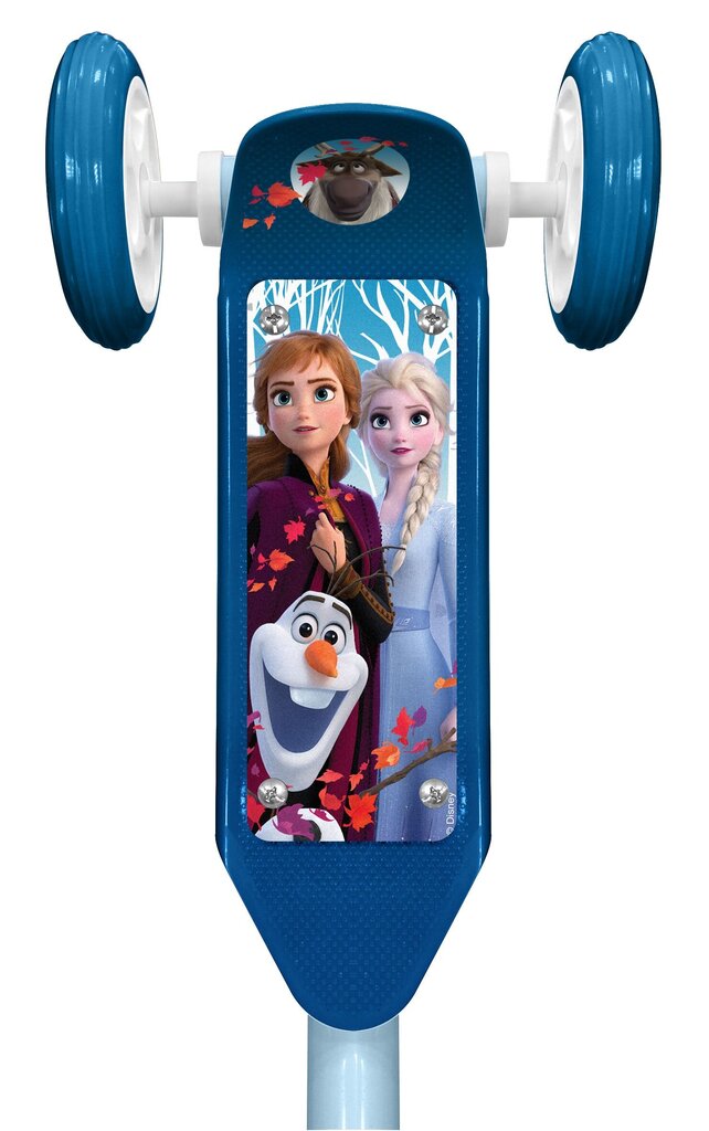 Vaikiškas paspirtukas Disney Frozen 3-wiel Girls, mėlynas kaina ir informacija | Paspirtukai | pigu.lt