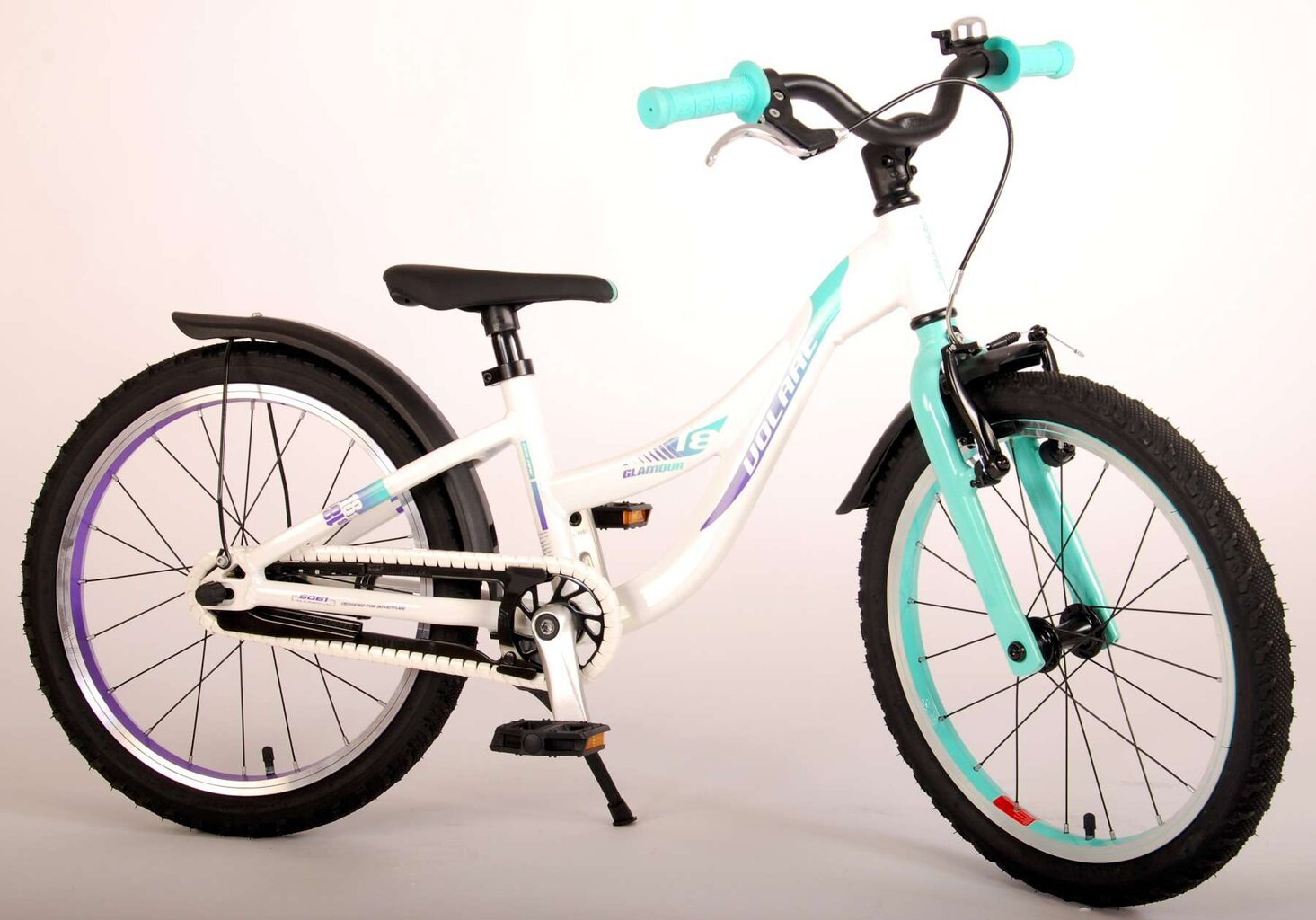 Vaikiškas dviratis mergaitėms 18" kaina ir informacija | Dviračiai | pigu.lt