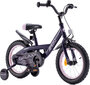 Vaikiškas dviratis Amigo Galaxy, 14”, violetinis/rožinis kaina ir informacija | Dviračiai | pigu.lt
