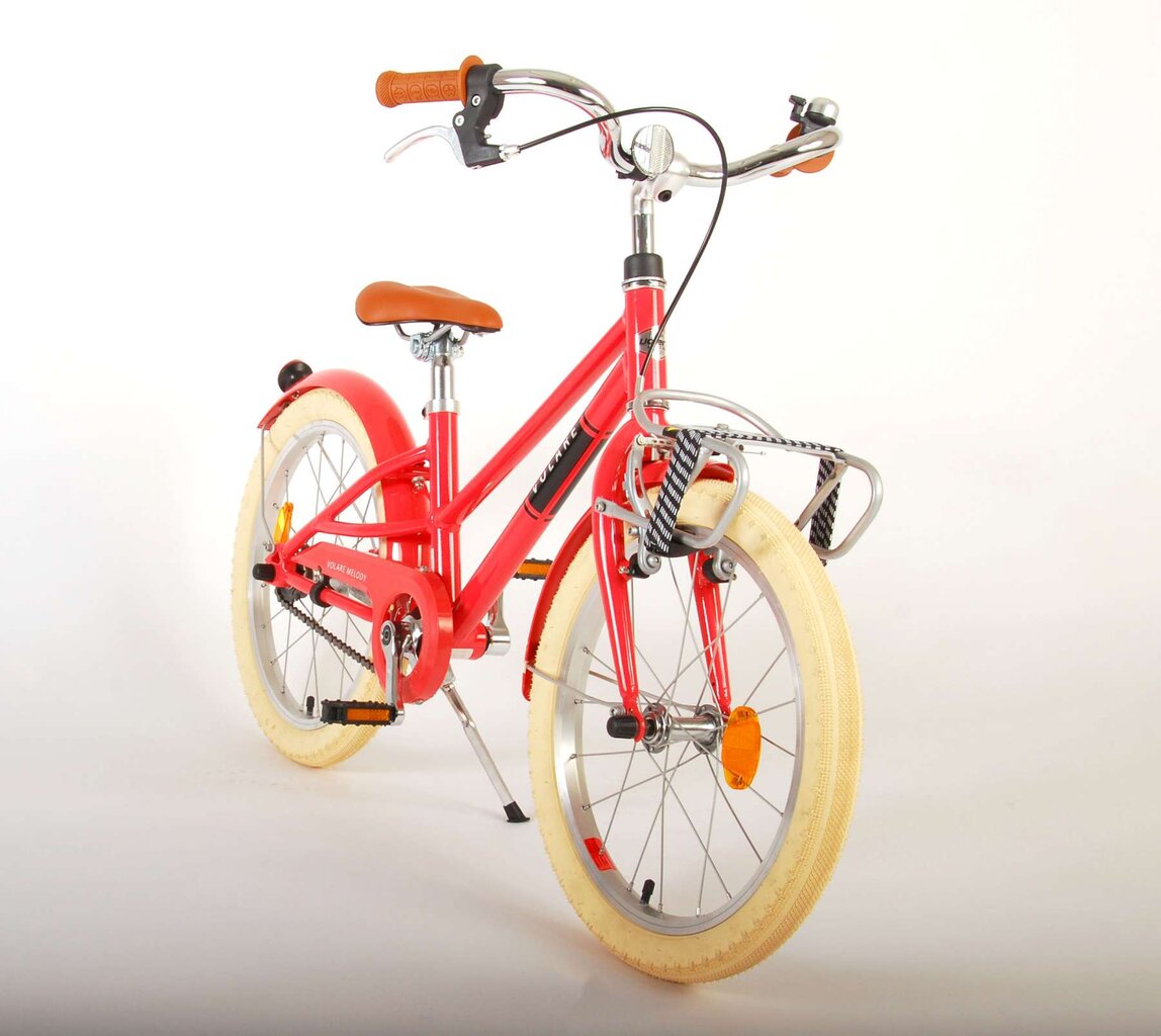 Vaikiškas dviratis Volare Melody, 18”, raudonas цена и информация | Dviračiai | pigu.lt