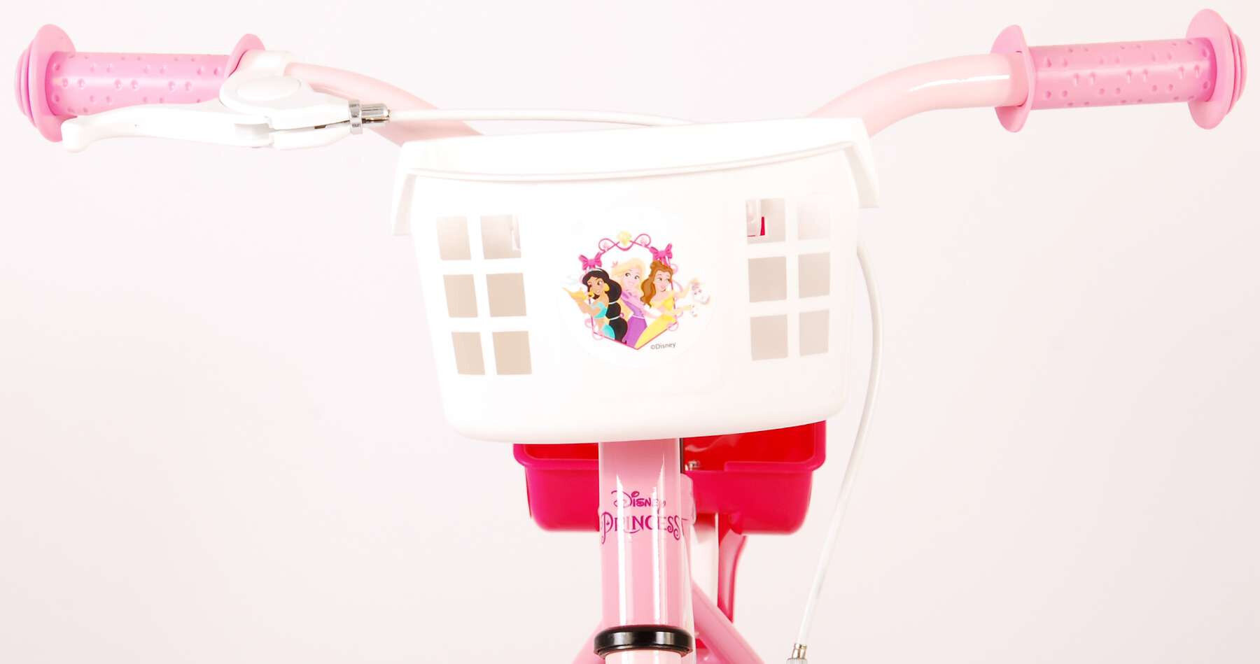 Vaikiškas dviratis Disney Princess, 14”, rožinis kaina ir informacija | Dviračiai | pigu.lt