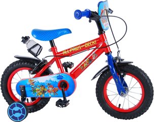 Dviratis berniukui Volare Paw Patrol 12'' 21.5, raudonas kaina ir informacija | Dviračiai | pigu.lt