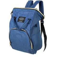 Mamos krepšys-kuprinė, mėlyna kaina ir informacija | Vežimėlių priedai | pigu.lt
