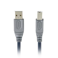 Bandridge CL40005X, USB-A/USB-B, 5 m kaina ir informacija | Kabeliai ir laidai | pigu.lt