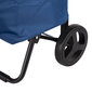 Pirkinių vežimėlis, mėlynas kaina ir informacija | Pirkinių krepšiai | pigu.lt