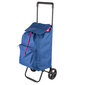 Pirkinių vežimėlis, mėlynas цена и информация | Pirkinių krepšiai | pigu.lt