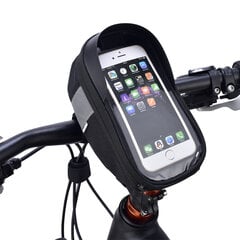 Чехол / Сумка / Держатель для велосипеда с застежкой-молнией водонепроницаемый 1,5л Sahoo / Bicycle bag цена и информация | Сумки, держатели для телефонов | pigu.lt