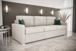 Trivietė sofa - lova AVANT DL, smėlio kaina ir informacija | Sofos | pigu.lt