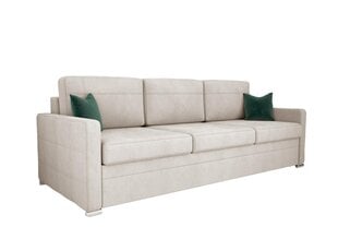 Trivietė sofa - lova AVANT DL, smėlio kaina ir informacija | Sofos | pigu.lt