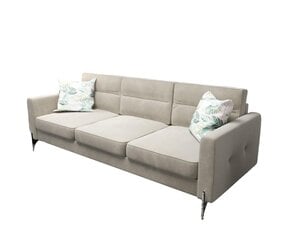 Trivietė sofa - lova ARTIS DL, smėlio kaina ir informacija | Sofos | pigu.lt