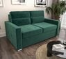 Dvivietė sofa - lova ARTIS, žalia kaina ir informacija | Svetainės foteliai | pigu.lt