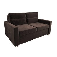 Dvivietė sofa - lova ARTIS, ruda цена и информация | Кресла в гостиную | pigu.lt