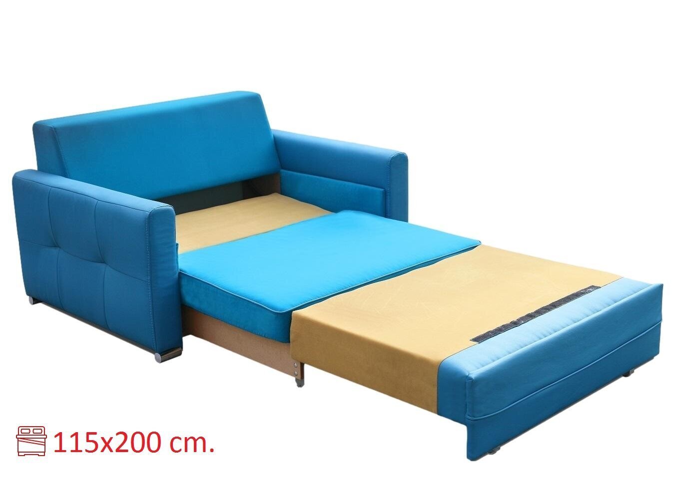Miegamasis fotelis ART II 135, rožinė kaina ir informacija | Svetainės foteliai | pigu.lt