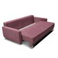 Trivietė sofa - lova PARMA DL, geltona kaina ir informacija | Sofos | pigu.lt