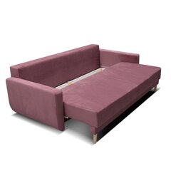 Trivietė sofa - lova PARMA DL, mėlyna цена и информация | Диваны | pigu.lt