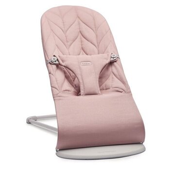 Детский шезлонг Babybjorn Bliss Cotton, 006122, розовый цена и информация | Шезлонги и качели | pigu.lt