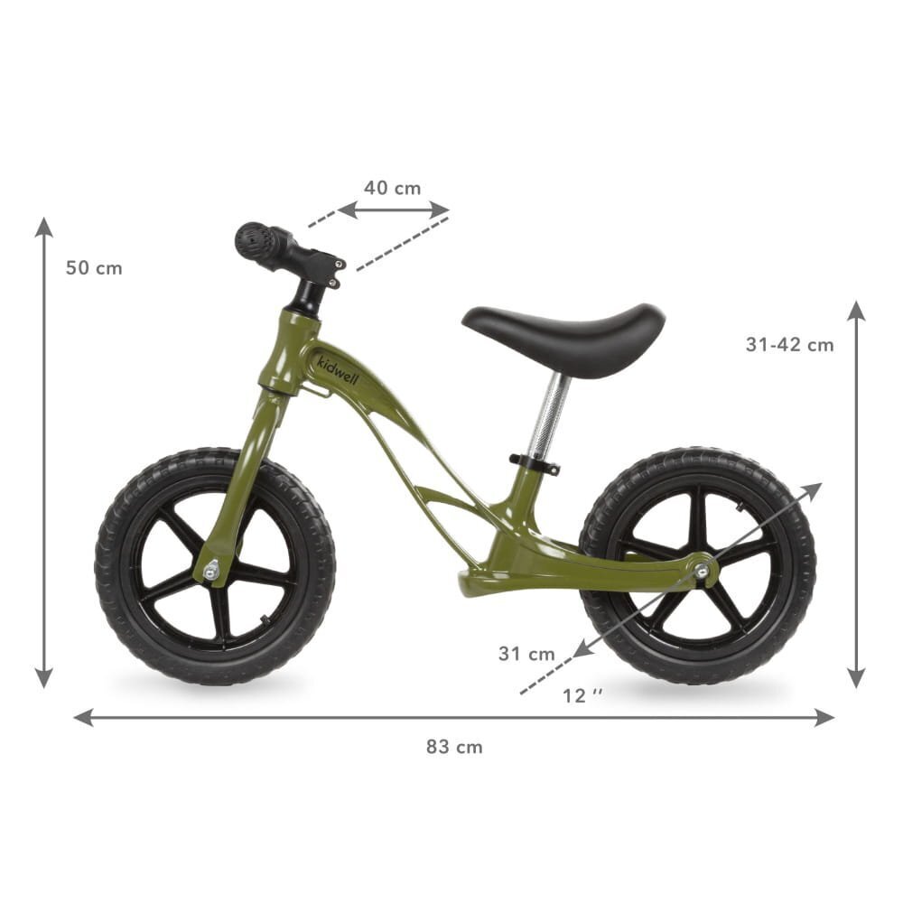 Balansinis dviratis Kidwell Rocky kaina ir informacija | Balansiniai dviratukai | pigu.lt