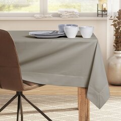 DecoKing staltiesė Pure, kapučino spalvos, 140x180 cm kaina ir informacija | Staltiesės, servetėlės | pigu.lt
