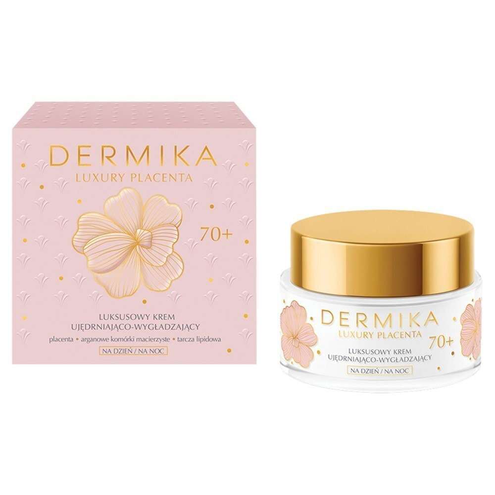 Atstatomasis veido kremas Dermika Luxury Placenta 70+, 50 ml kaina ir informacija | Veido kremai | pigu.lt