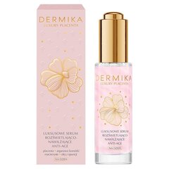 Drėkinantis veido serumas Dermika Luxury Placenta, 30 ml kaina ir informacija | Veido aliejai, serumai | pigu.lt